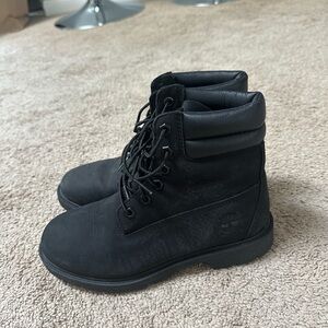 Black Timberland Boots Women’s size 7